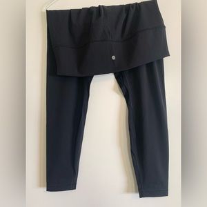 Lululemon Wunder Under High Rise 28” Full-On Luxtreme Black Size 16